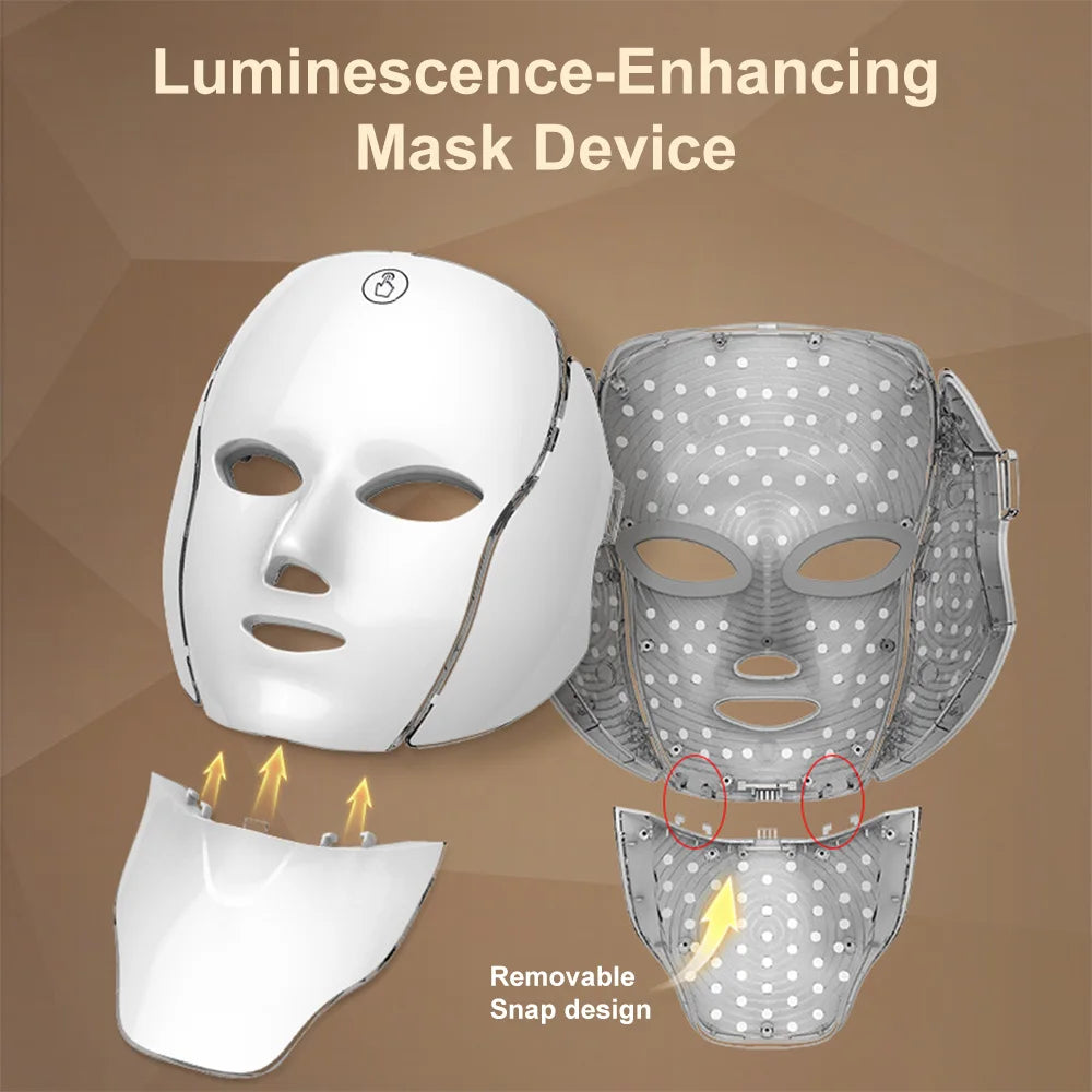 7-Color LED Rejuvenating Face Mask