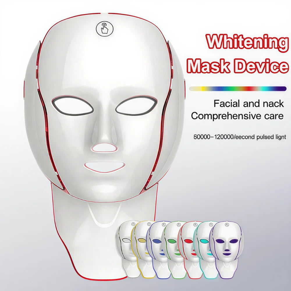 7-Color LED Rejuvenating Face Mask