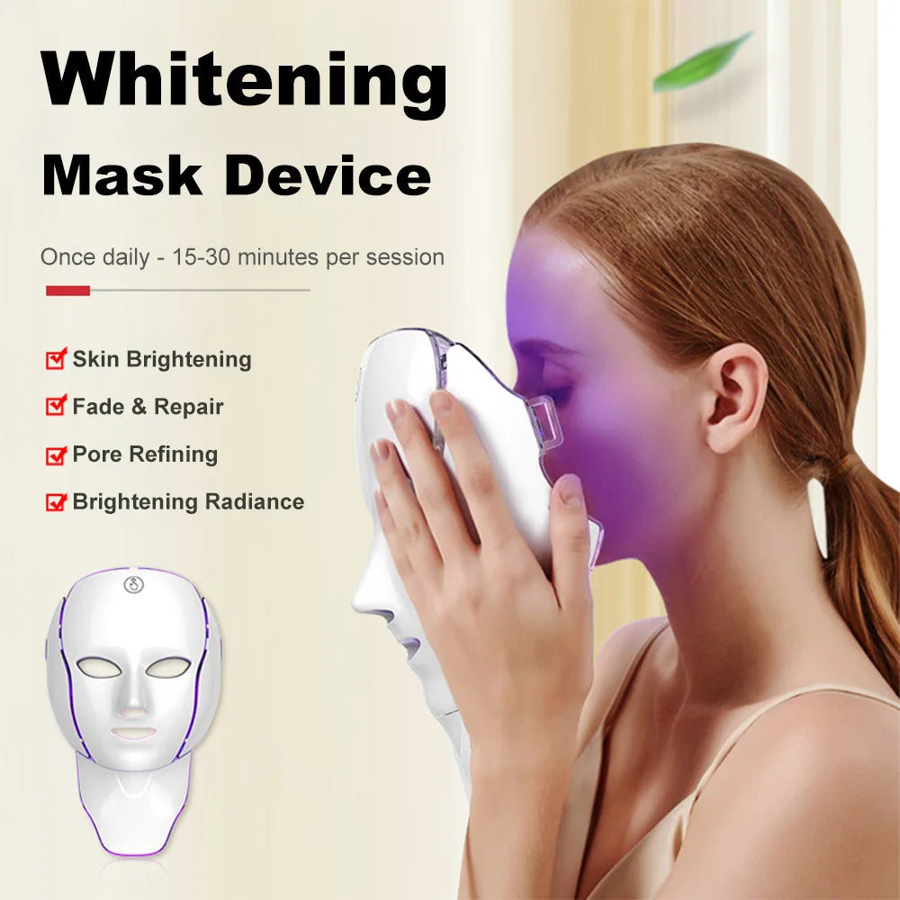 7-Color LED Rejuvenating Face Mask