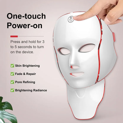 7-Color LED Rejuvenating Face Mask