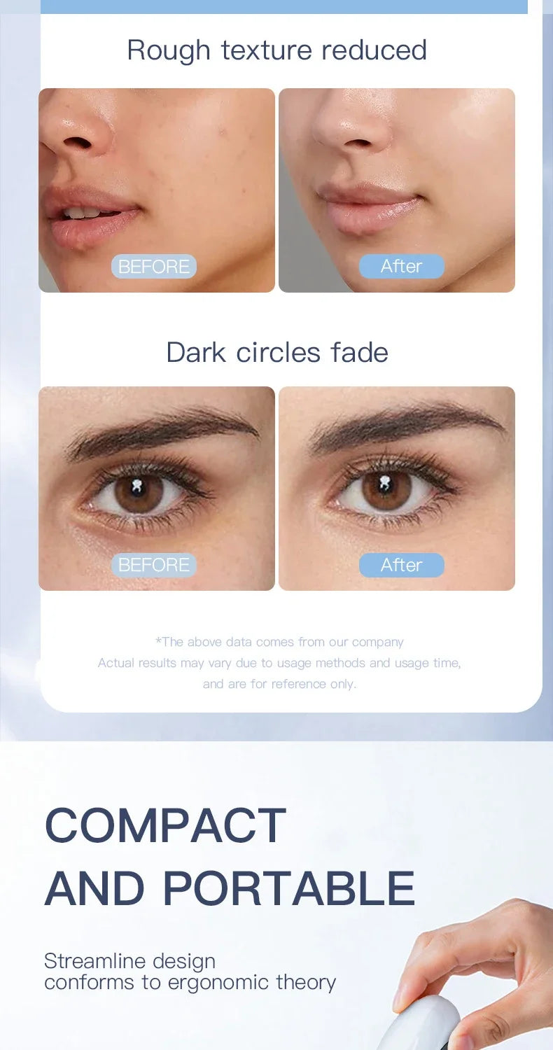 Portable V-Face Microcurrent Lift Roller