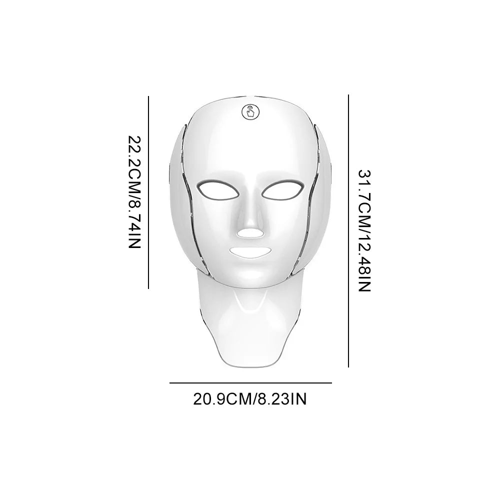 7-Color LED Rejuvenating Face Mask