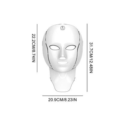 7-Color LED Rejuvenating Face Mask