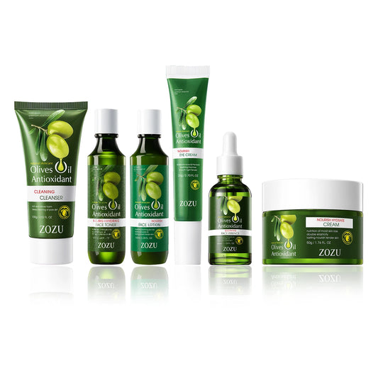 Olive Oil Antioxidant 6-in-1 Skincare Set