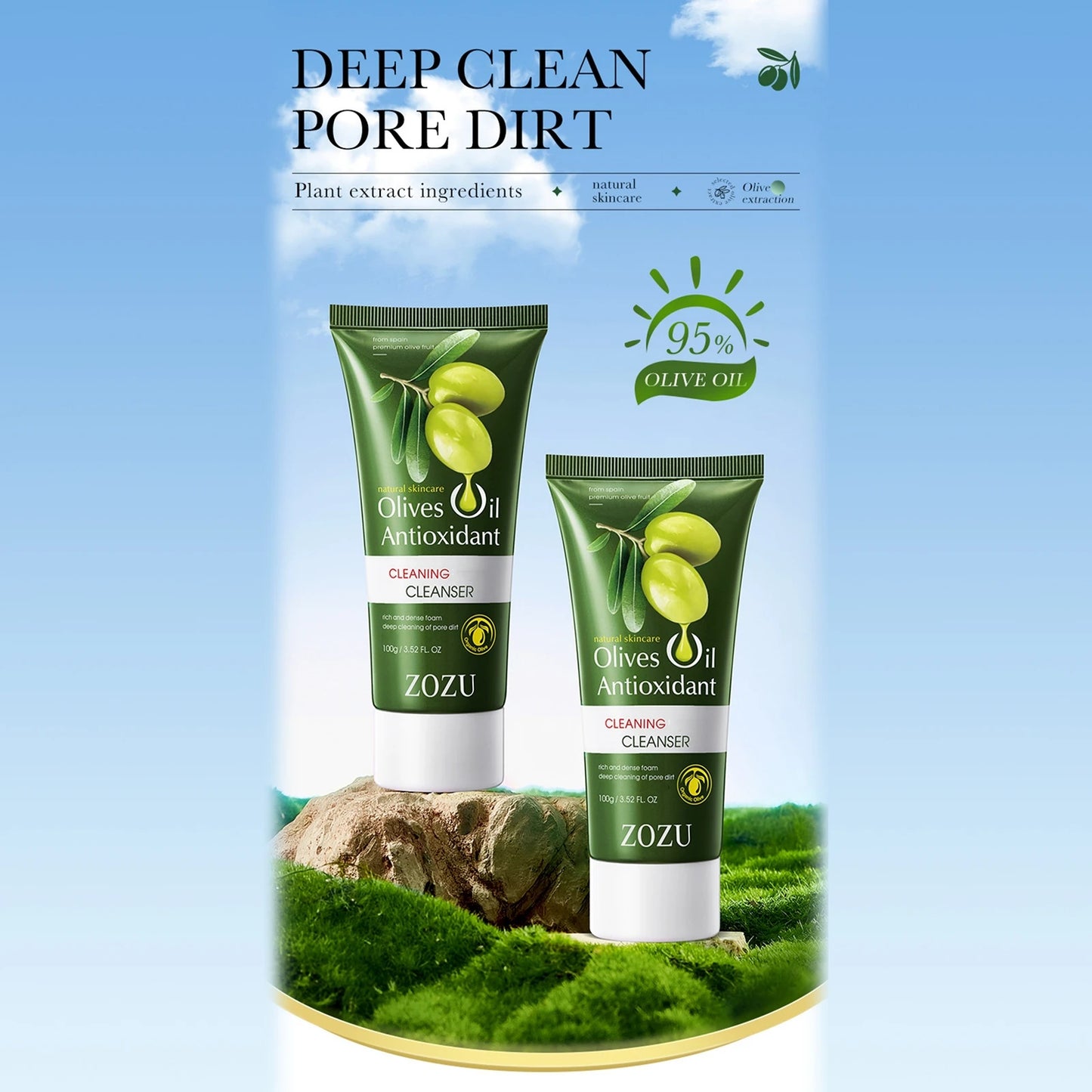 Olive Oil Antioxidant 6-in-1 Skincare Set