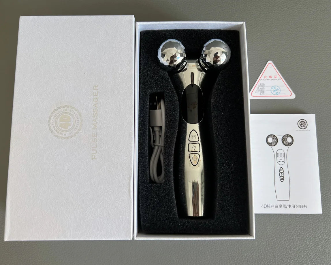 3D Microcurrent V-Face Lift Roller