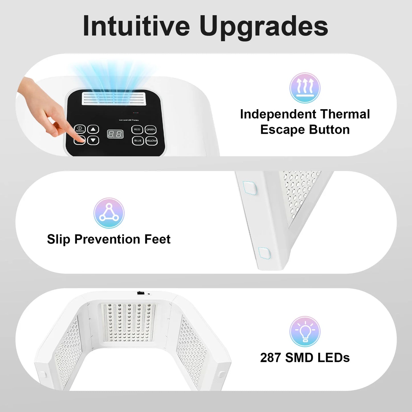 PDT LED Facial Therapy Mask